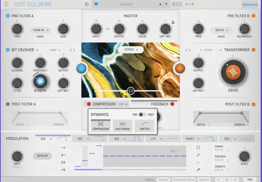 Arturia Dist Coldfire